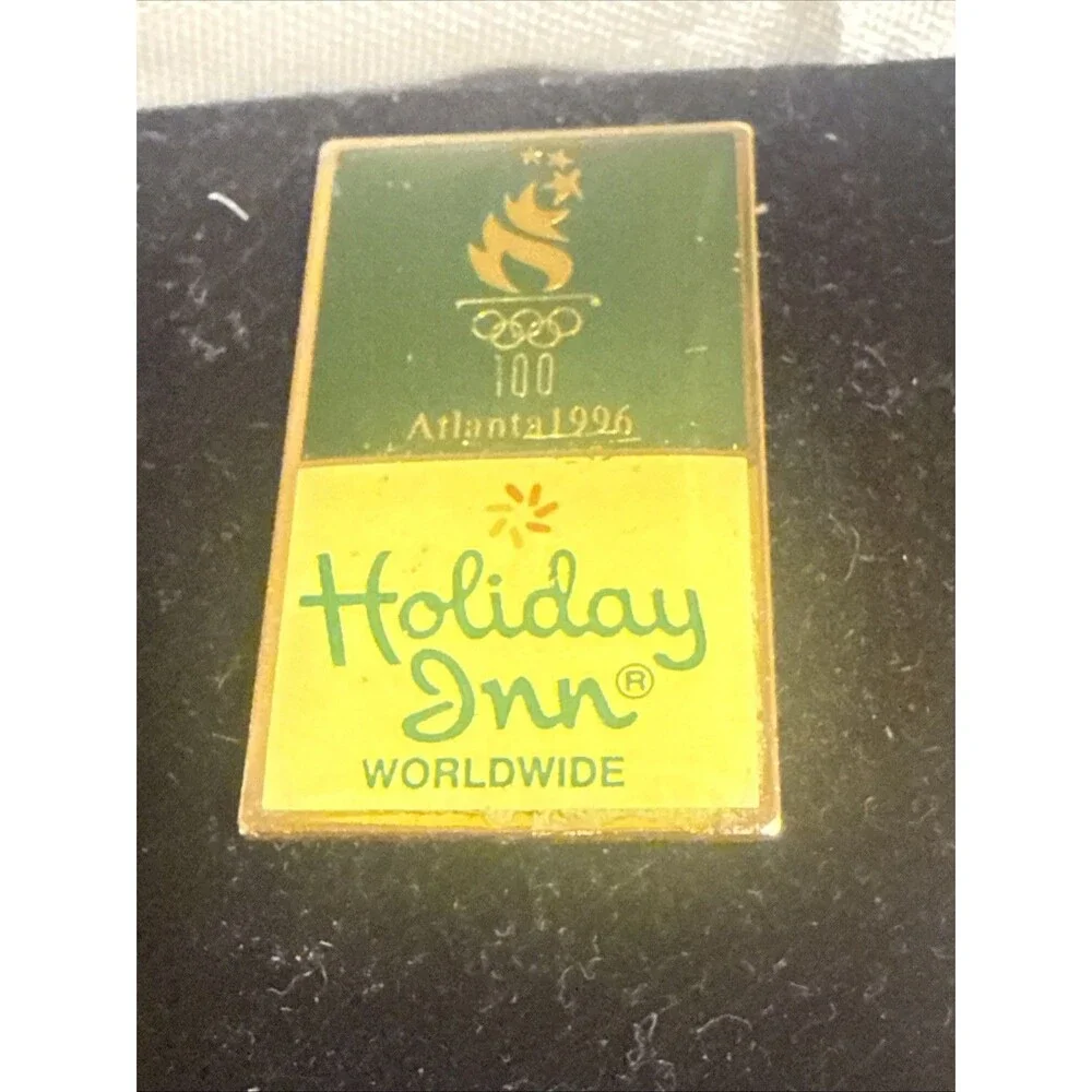 Lot Of 9 Holiday Inn Olympics Pin 1996 Select Vintage W/ Box Case Express BASS